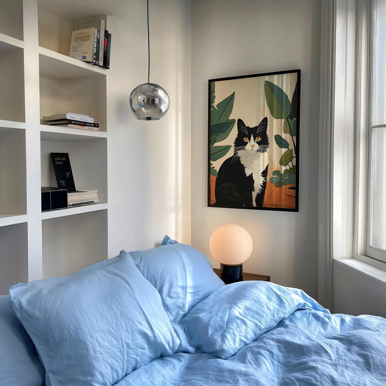 Stijlvolle Kattenwonders Poster-WallArtistic