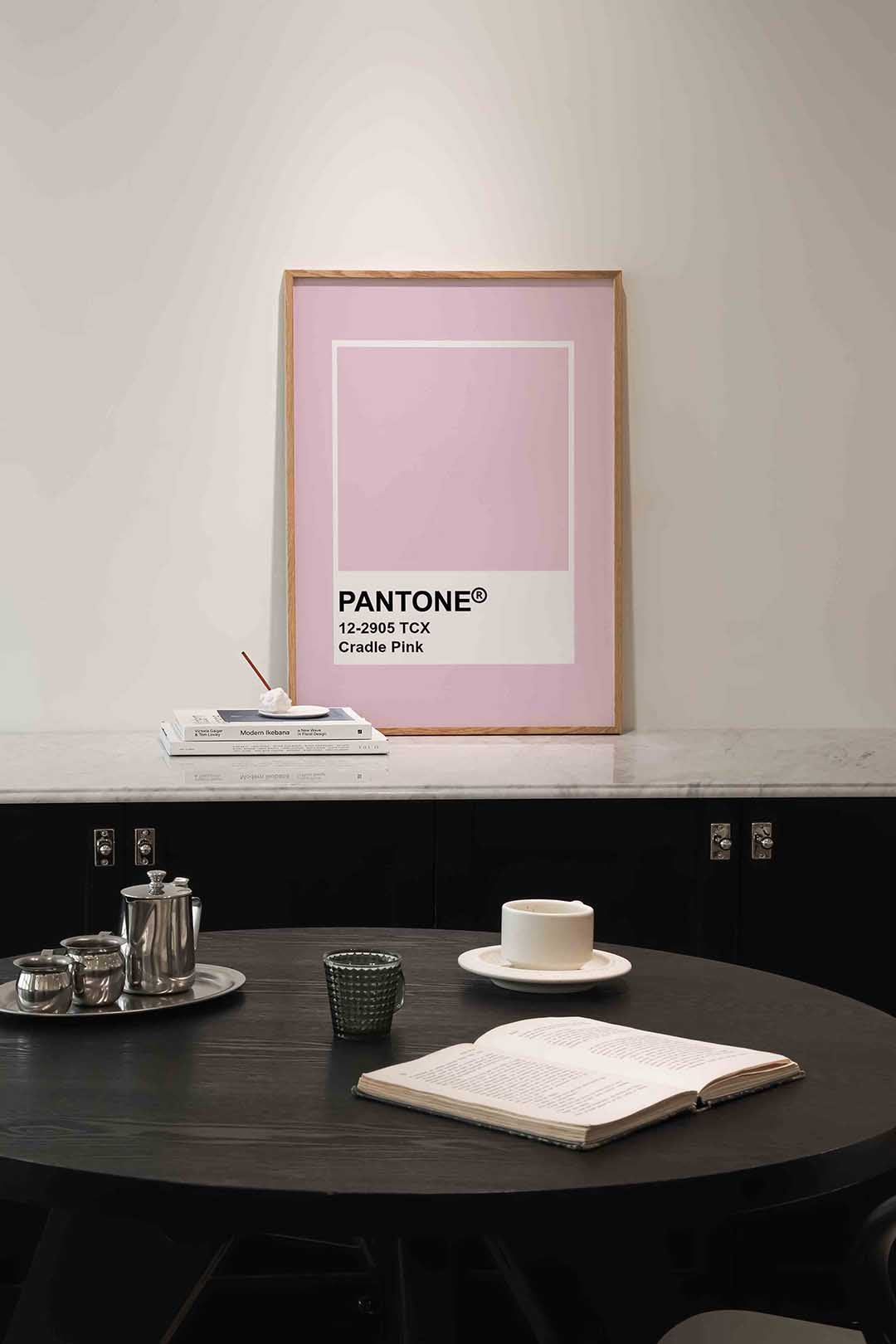 Pantone cradle pink Poster