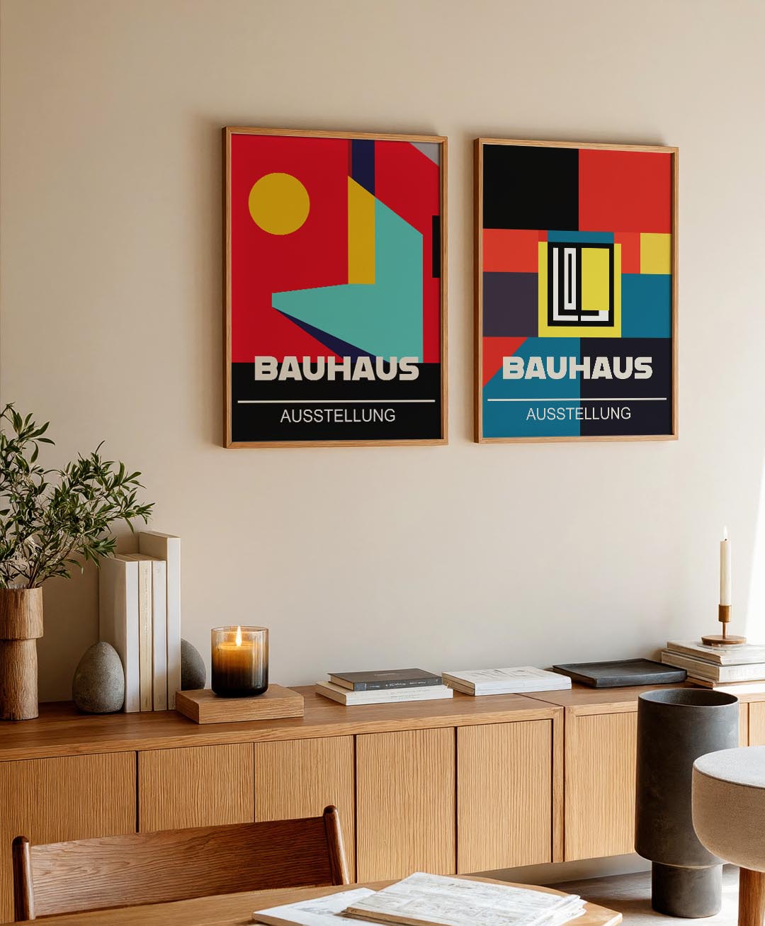 Vorm en kleur Posterset
