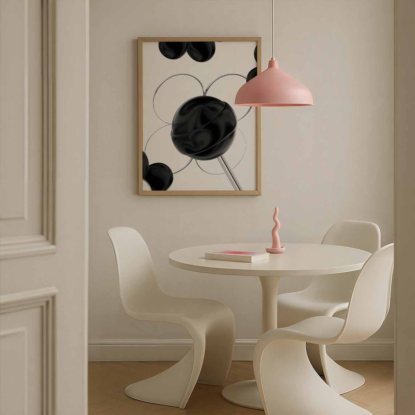 Modern Minimalistische Bloemenposter-WallArtistic