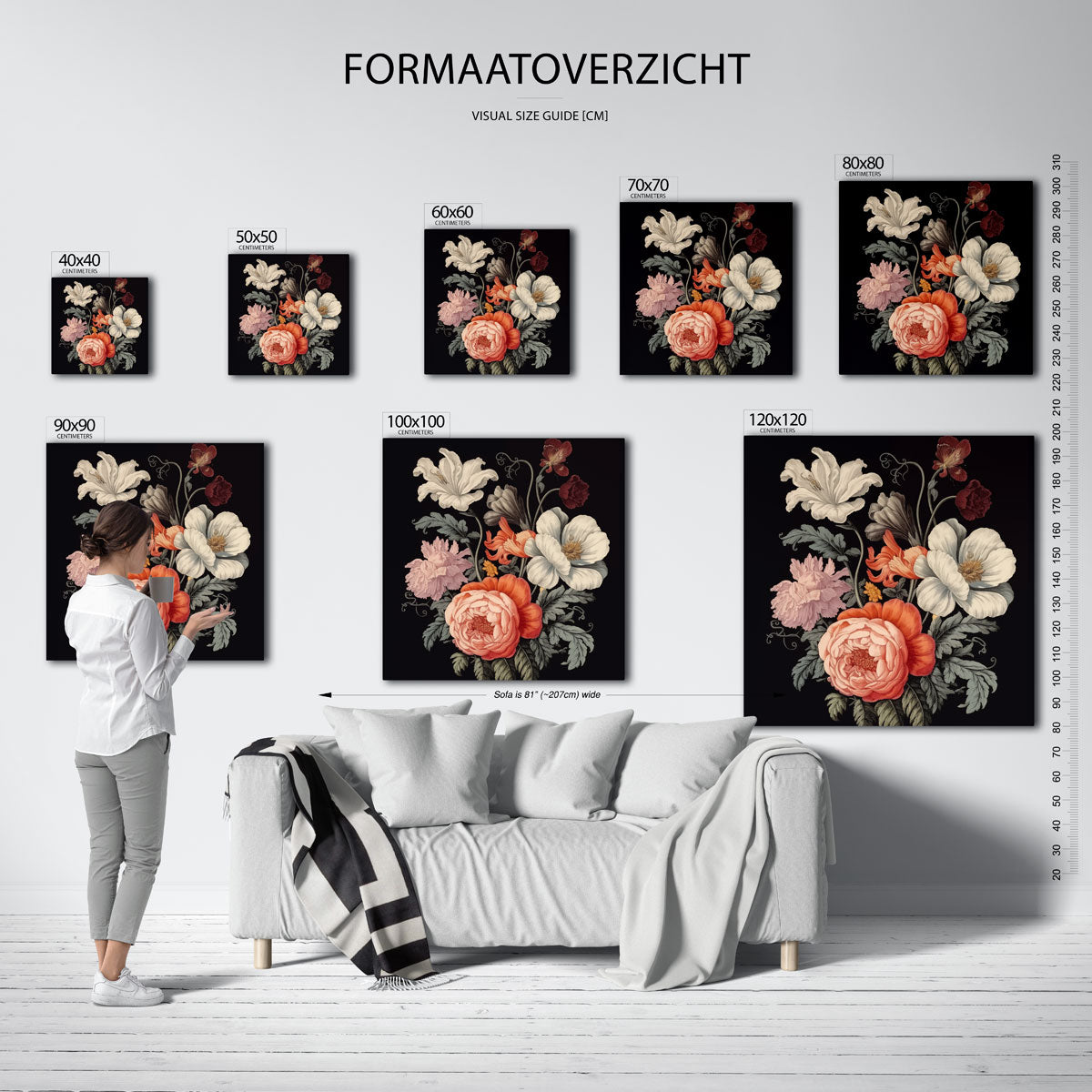 Bloemenboeket Poster