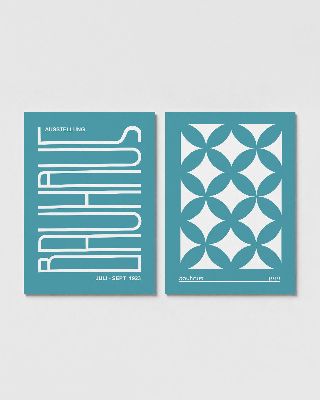 Lijnenspel en kleur Posterset