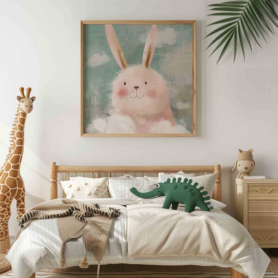 Schattige konijn Poster