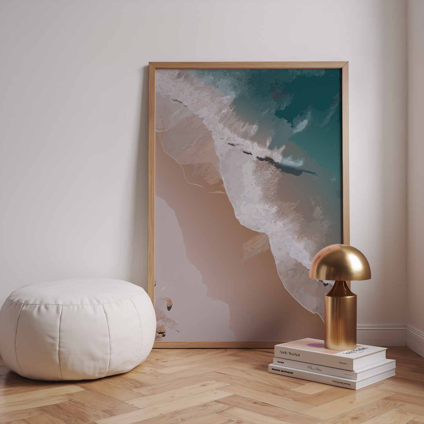 Stranddroom Kunstposter-WallArtistic