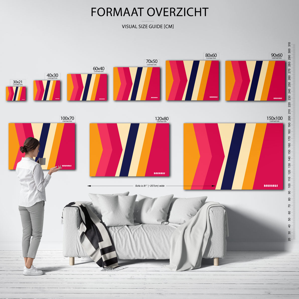 Vorm en kleur Poster