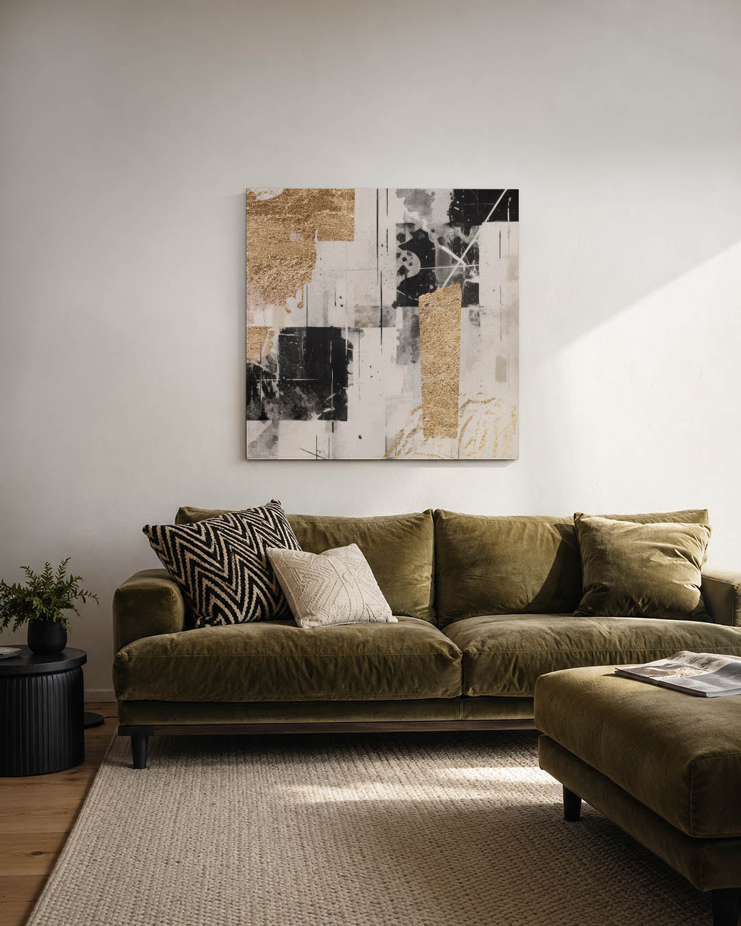 Gelaagde texturen Kunstwerk