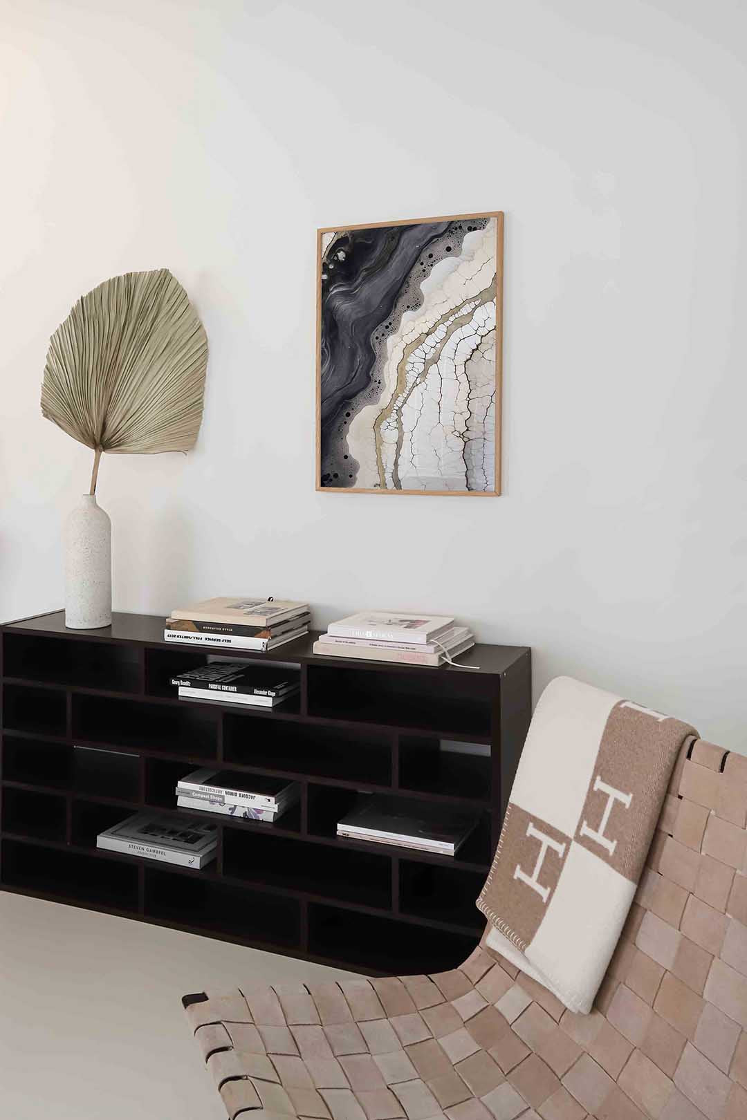 Abstracte lijnen en patronen Poster
