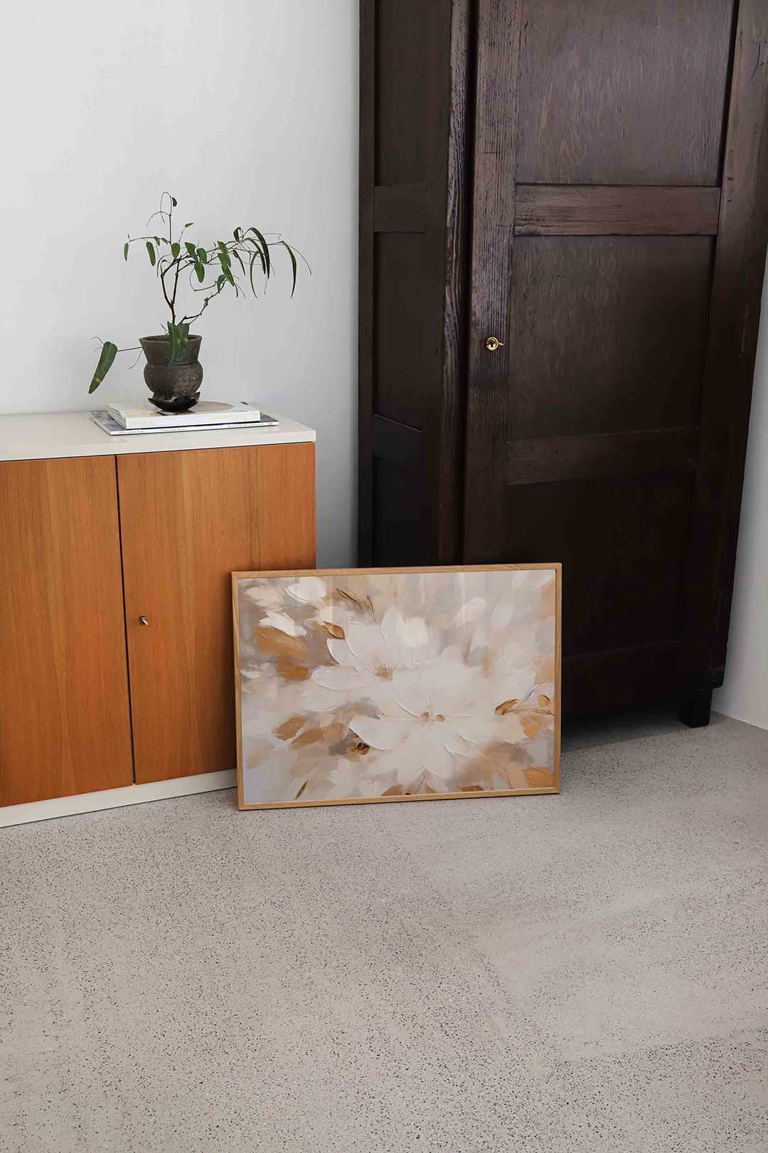 Bloemen en bladeren Poster