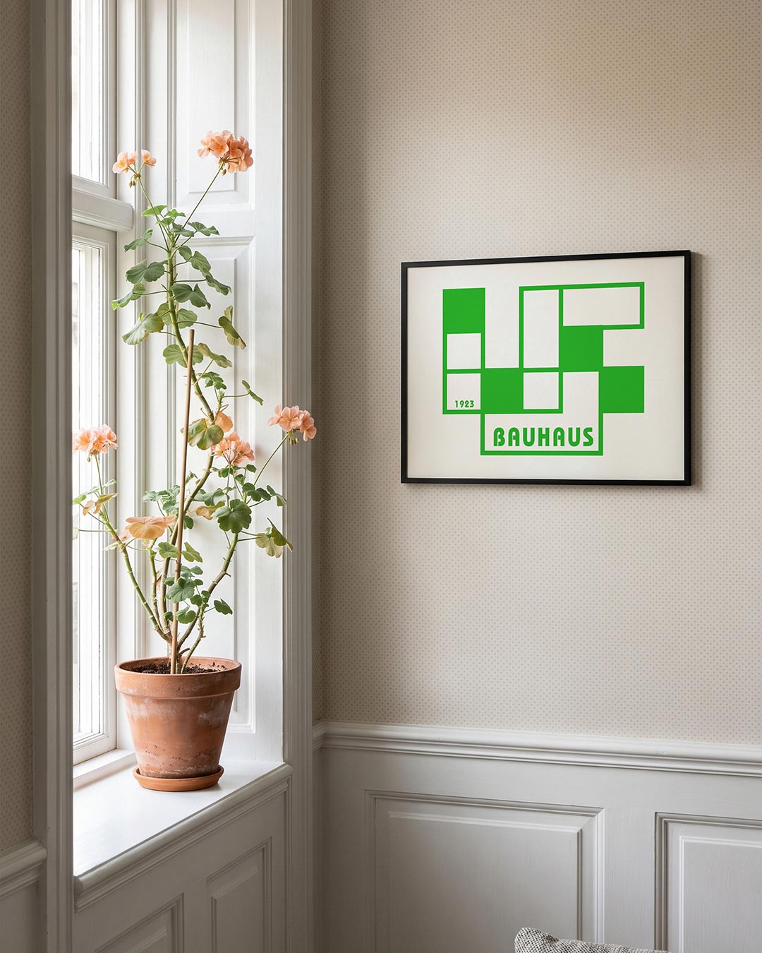 Geometrische vlakverdeling Poster