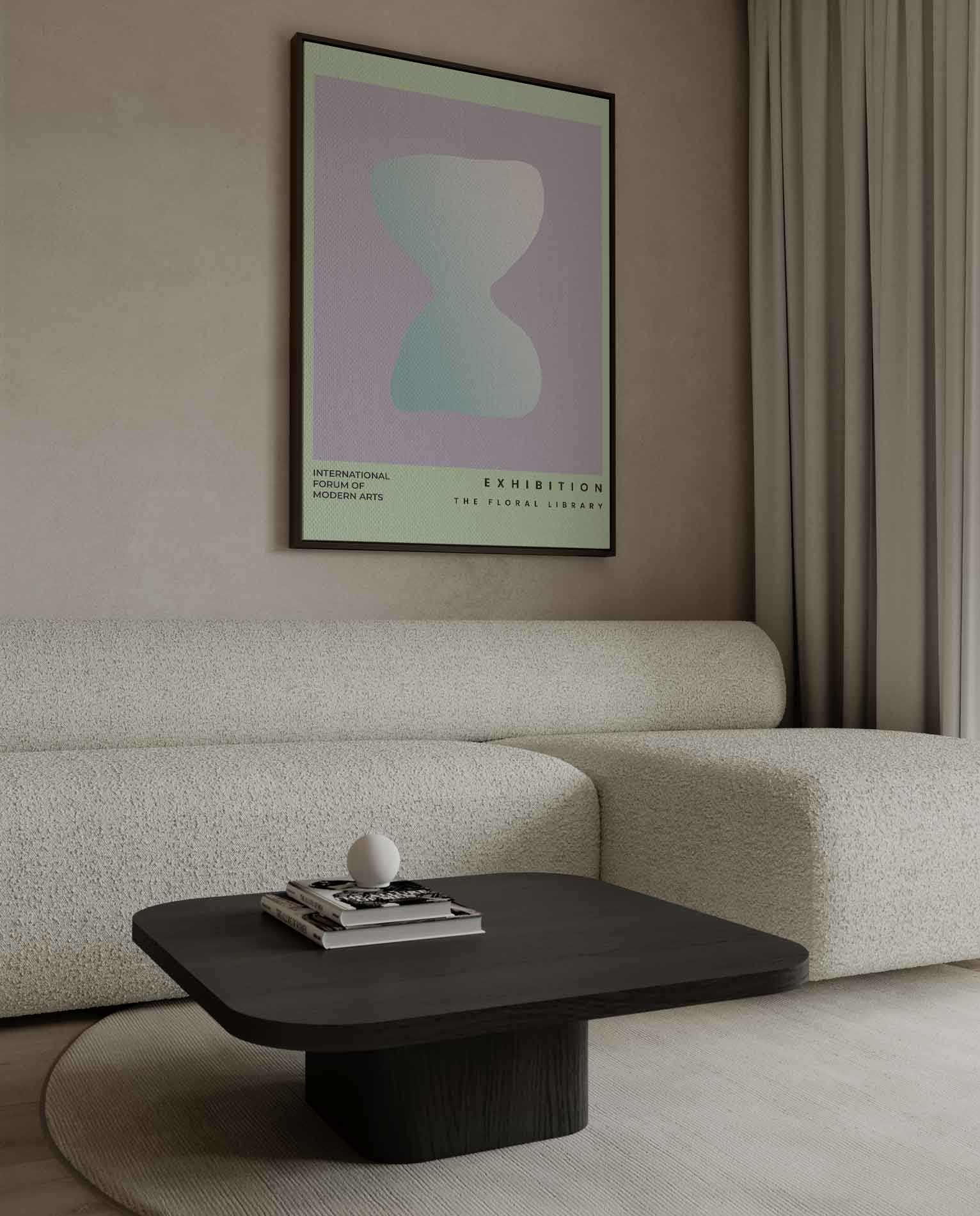 De Bloemenbibliotheek Expositie Poster