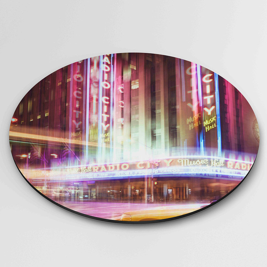 Radio city music hall Muurcirkel