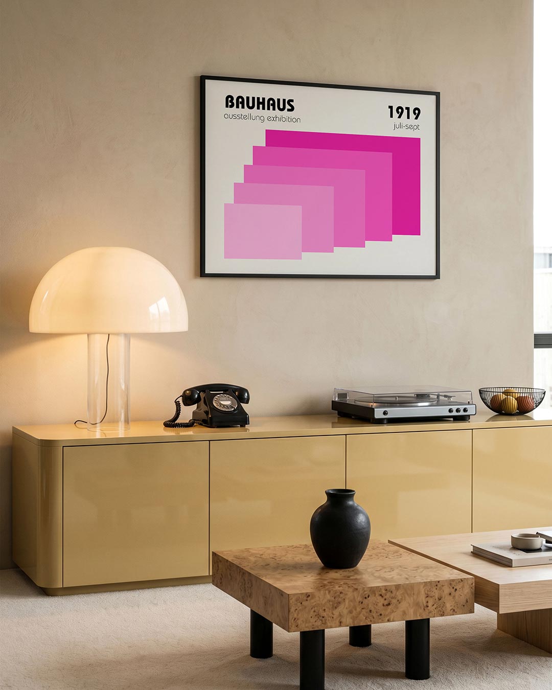 Vormritme en kleur Poster