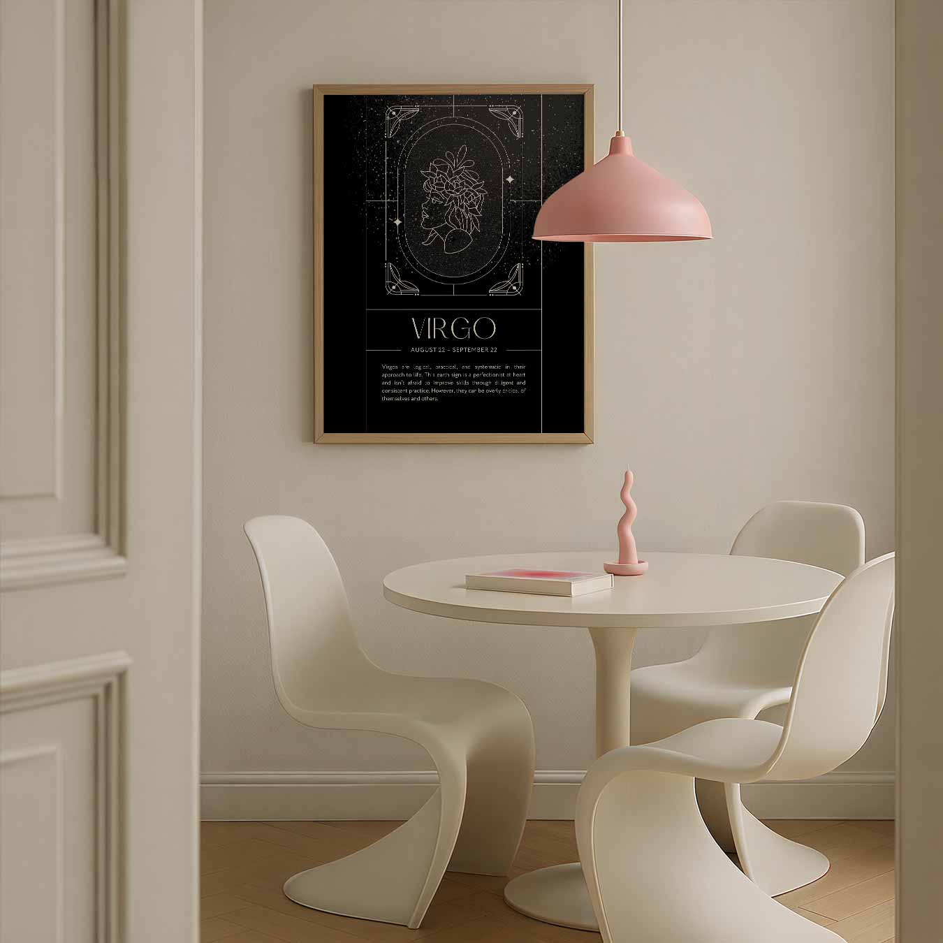 Virgo Sterrenbeeld Poster-WallArtistic