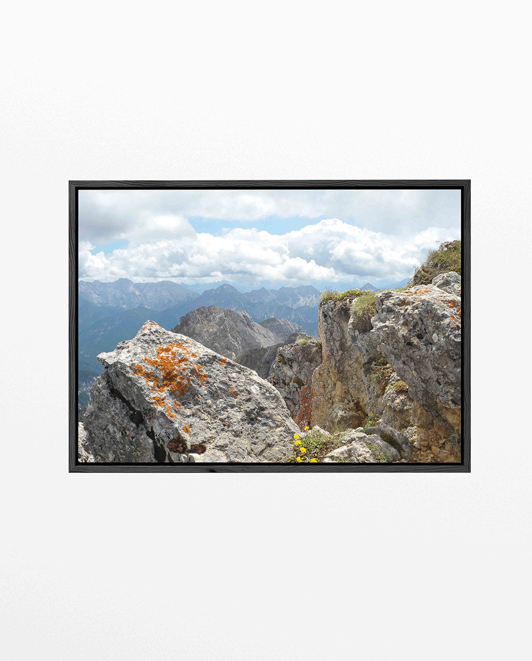 Rotsachtige berglandschap Kunstwerk