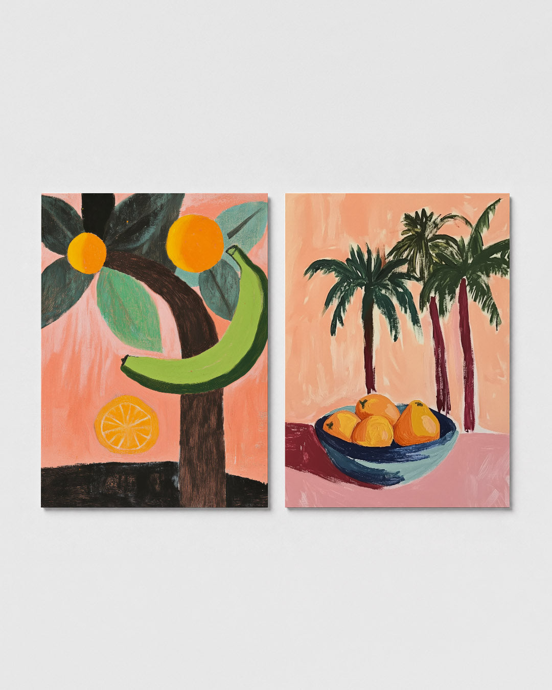 Fruitige vormen Posterset