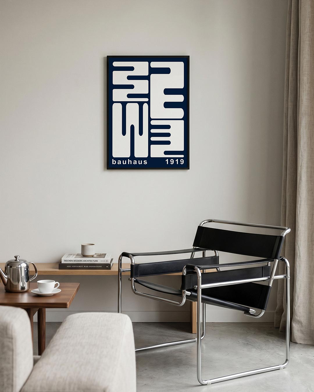 Lijnen en vlakken Poster