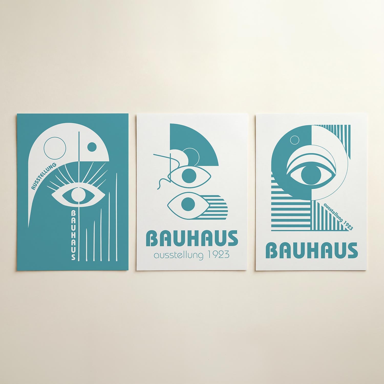 Oog en lijnen Posterset