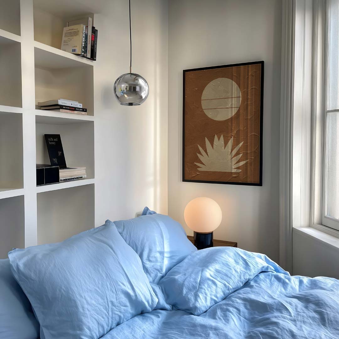 Zonsondergang in de Woestijn Poster-WallArtistic