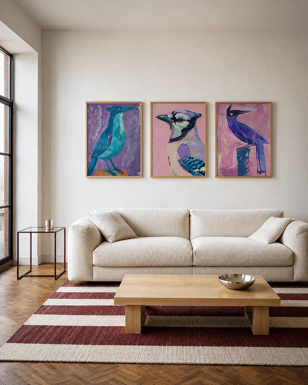 Vogel in kleur Posterset