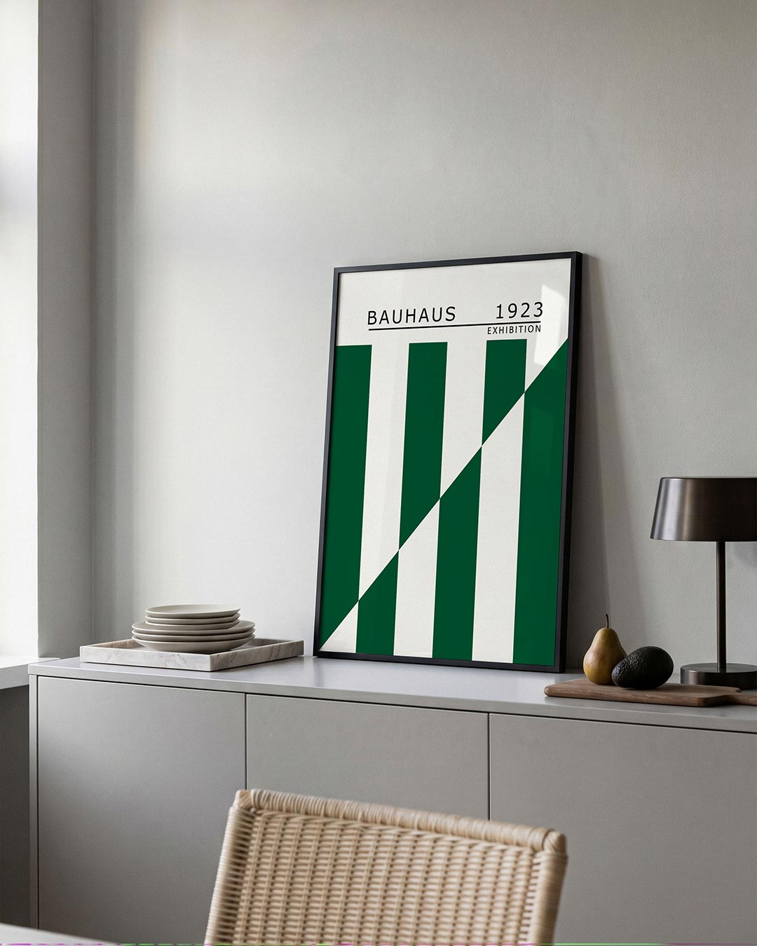 Lijnen en vlakken Poster