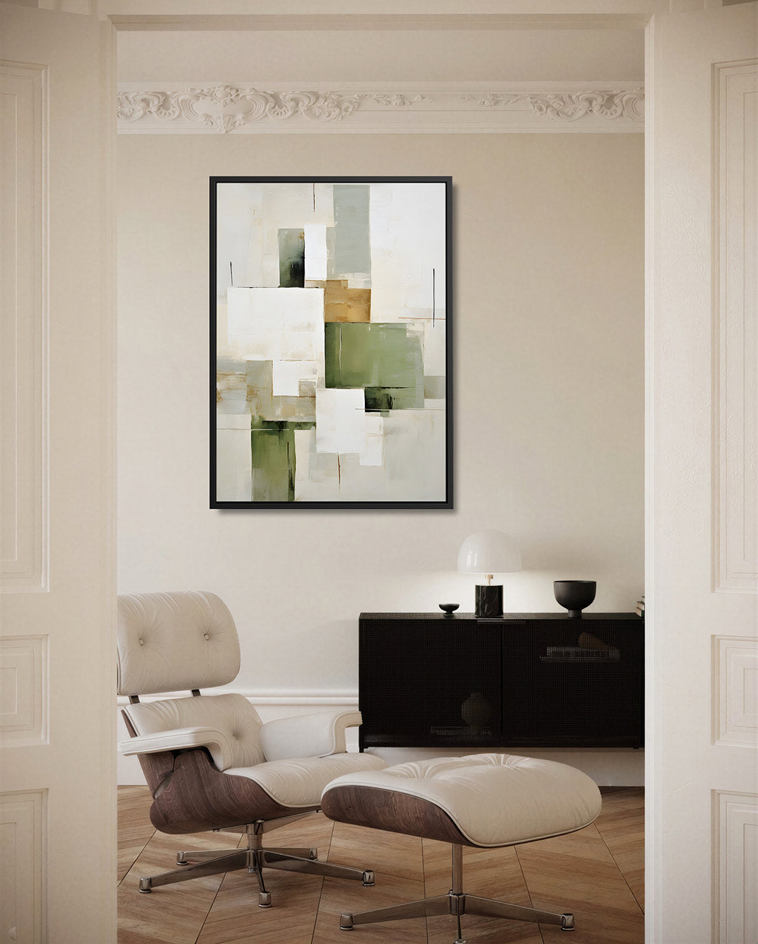 Geometrische vlakken Kunstwerk