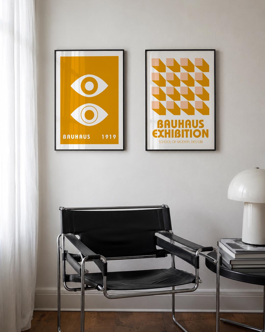 Oogvormen en kleur Posterset