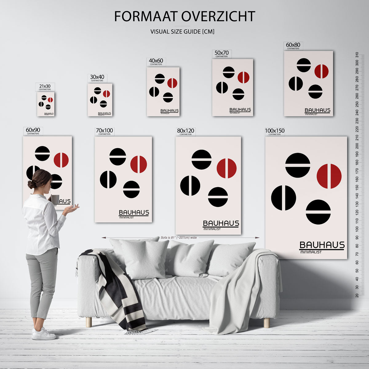 Vormen en vlakken Poster