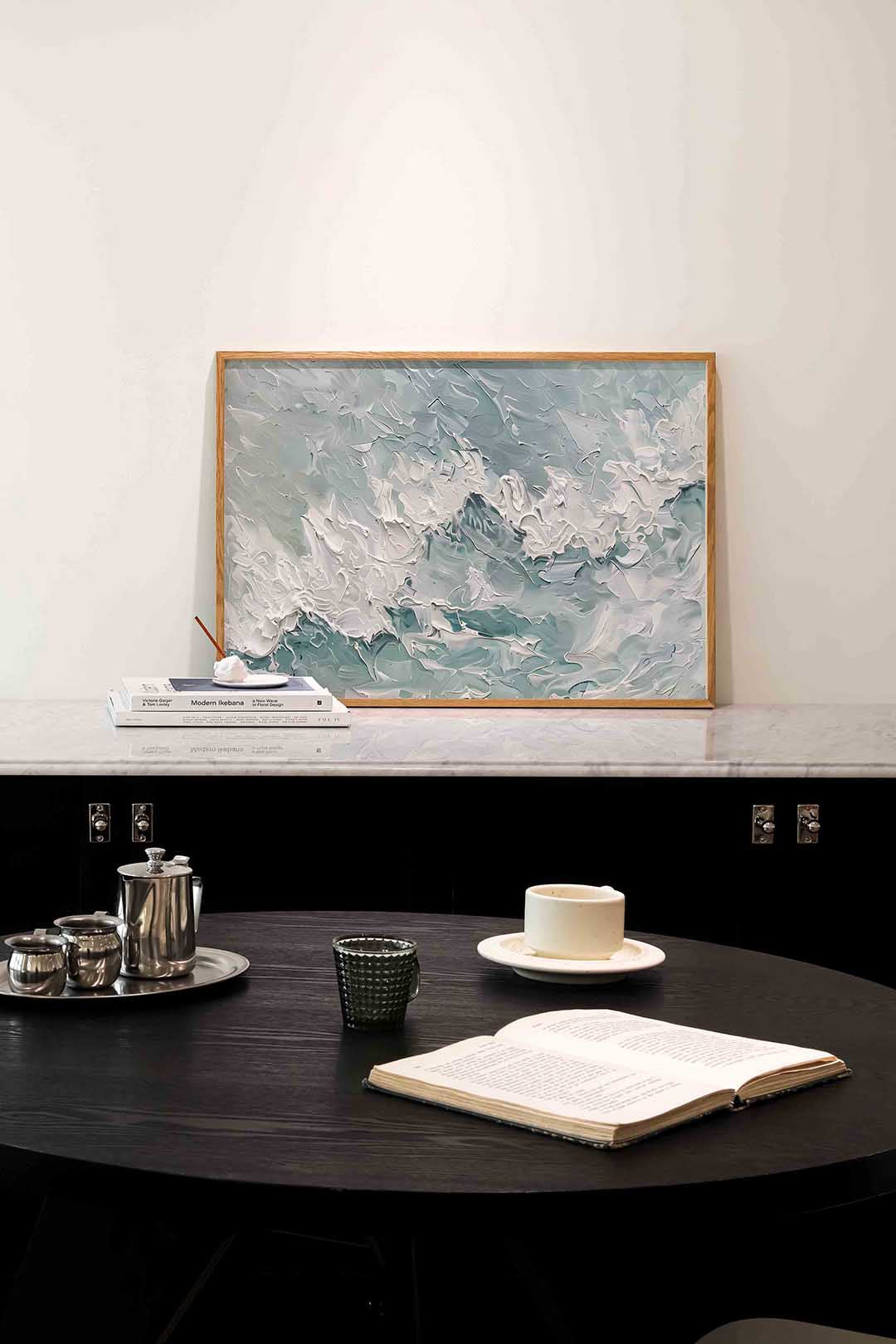 Golvende texturen Poster