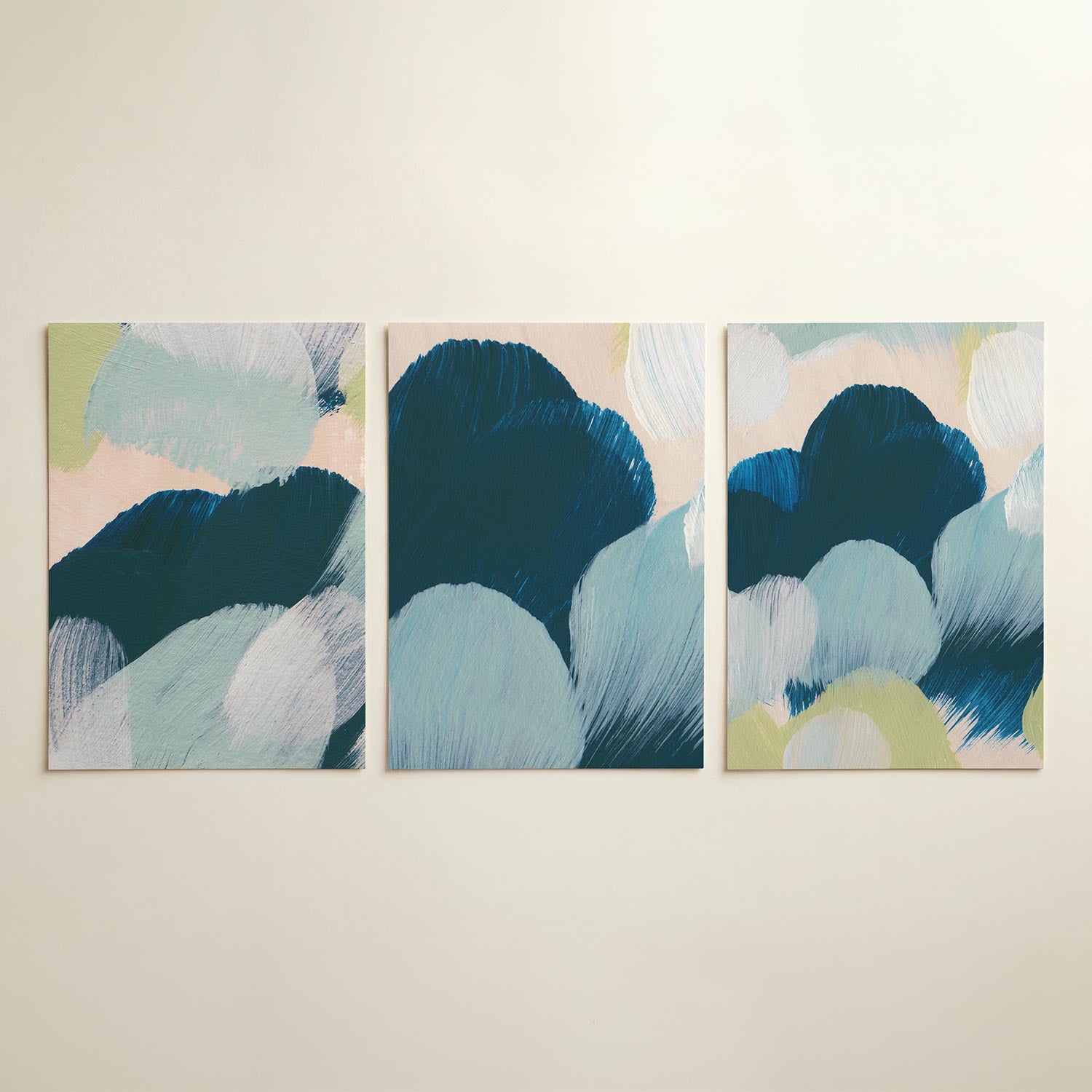 Kleurvlakken harmonie Posterset