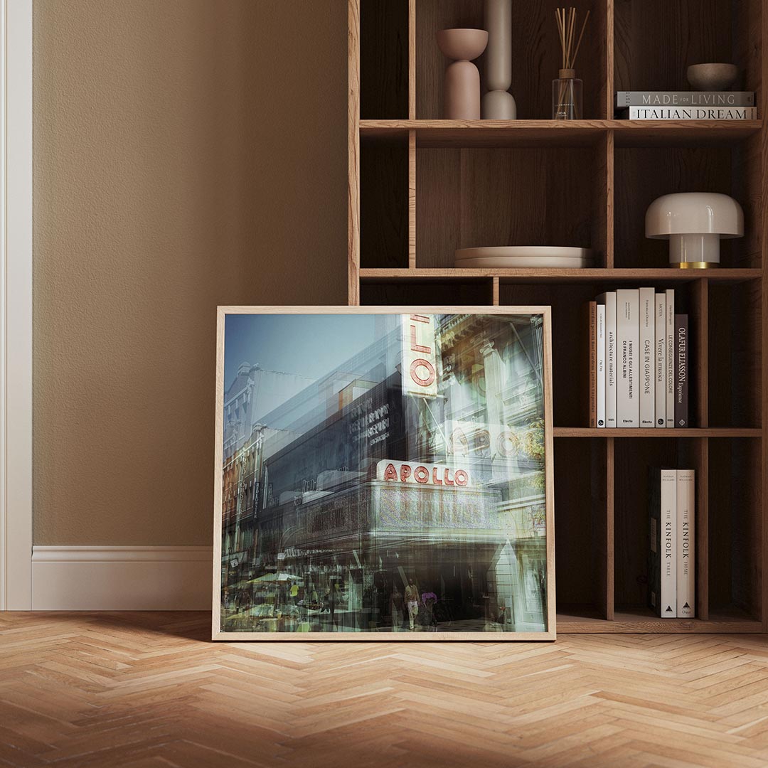 Stedelijke gelaagdheid Poster
