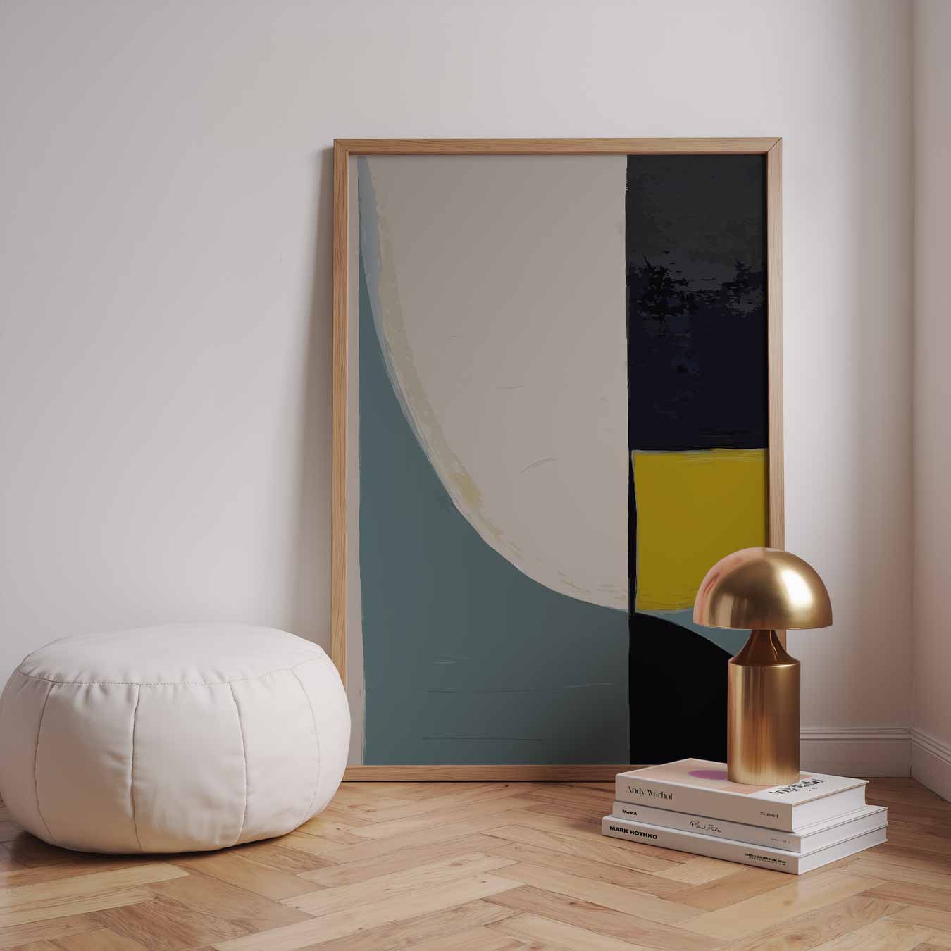 Moderne Abstracte Kunstposter-WallArtistic