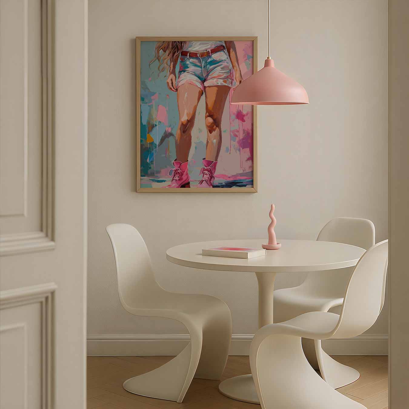 Stijlvolle Zomer Vibes Poster-WallArtistic