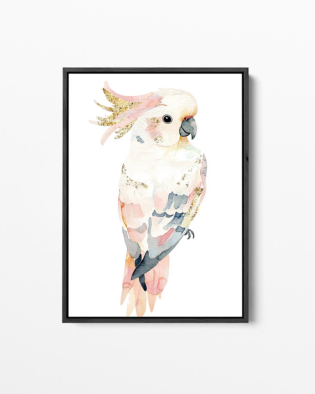Vrolijke kaketoe Kunstwerk