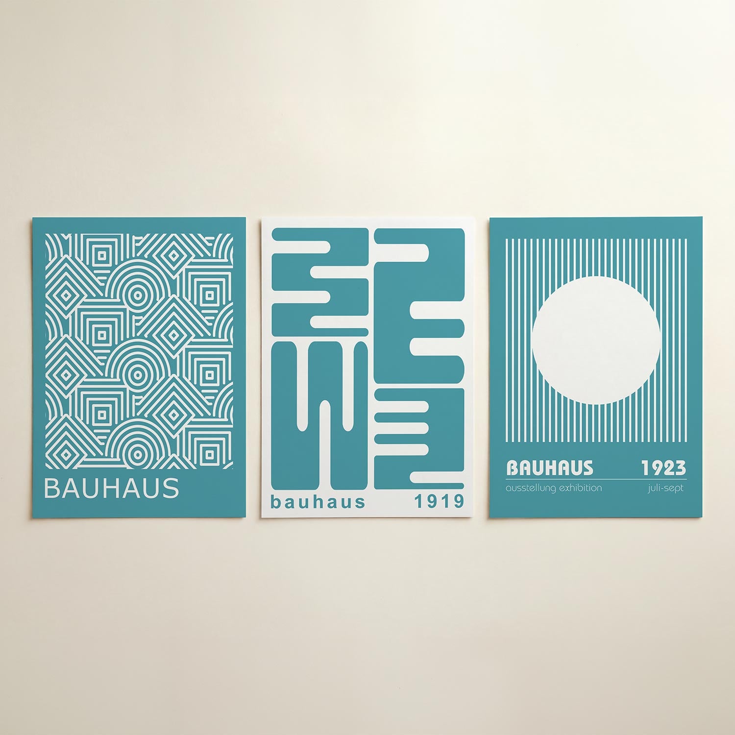 Lijnen en vormen Posterset