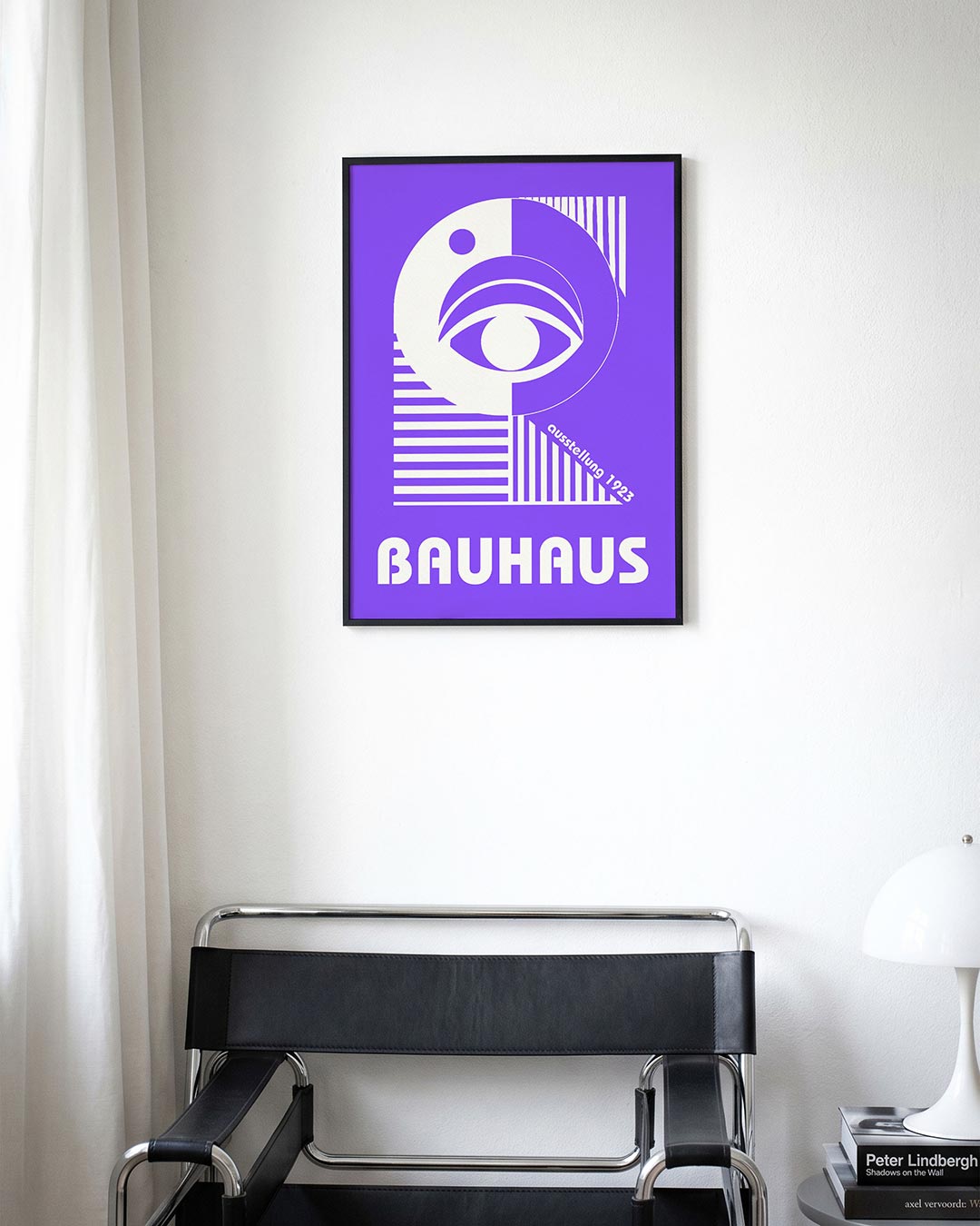 Oog en lijnen Poster