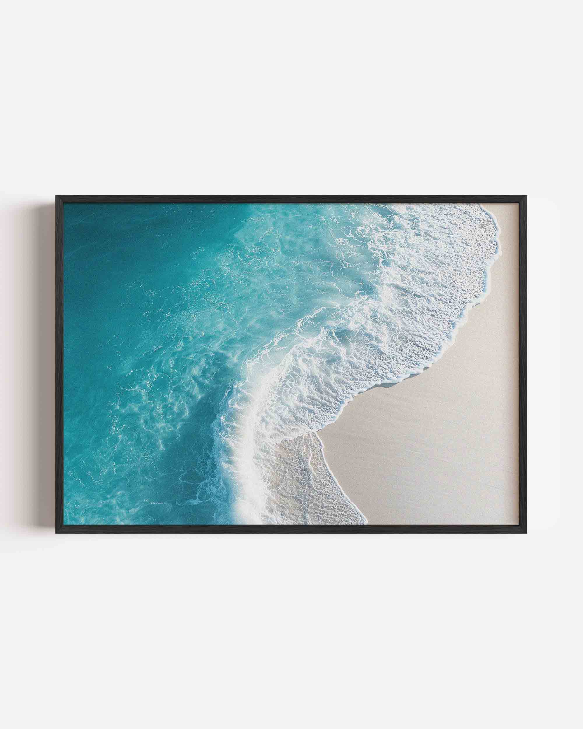Zee en strand Poster
