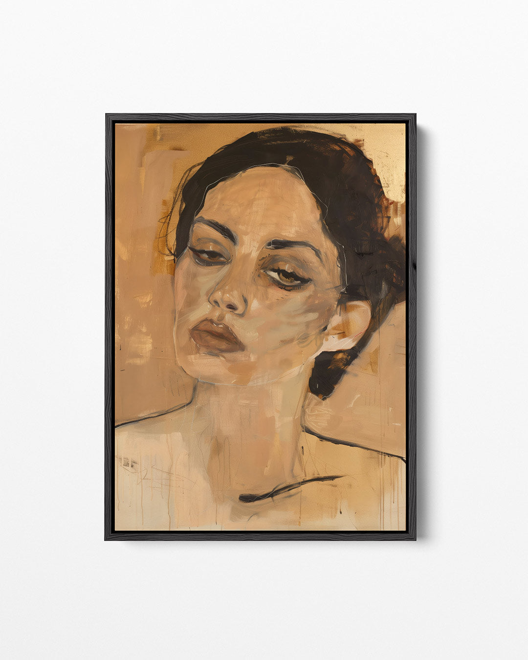 Vrouwelijk portret Kunstwerk