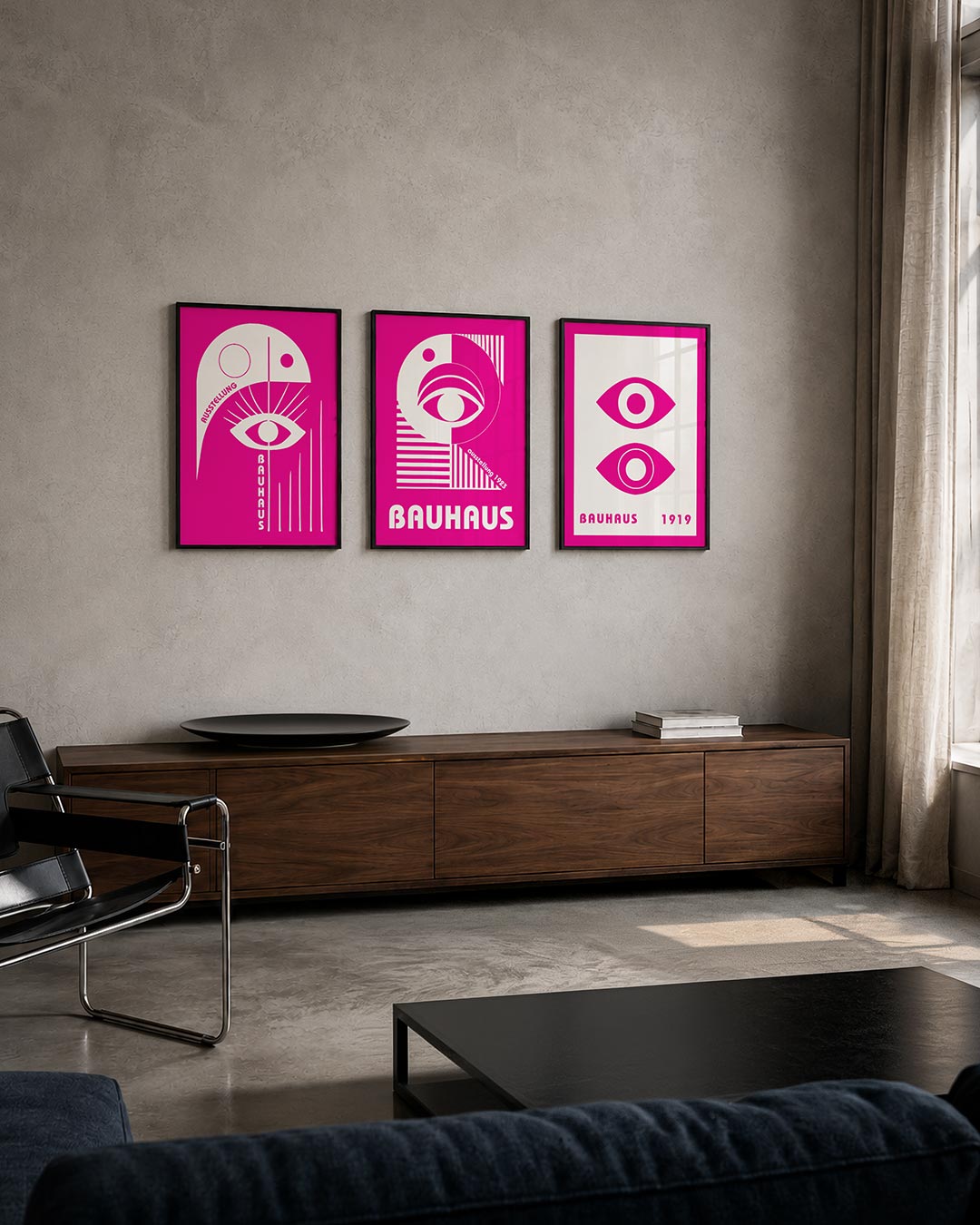 Oog en lijnen Posterset
