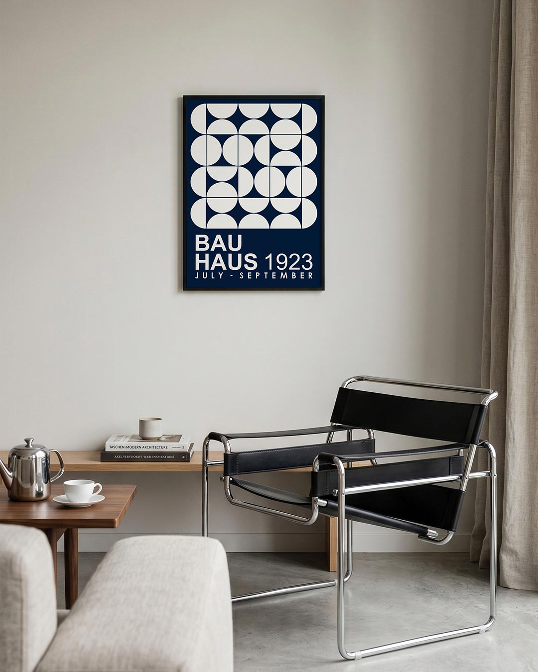 Cirkelvormen en vlakken Poster