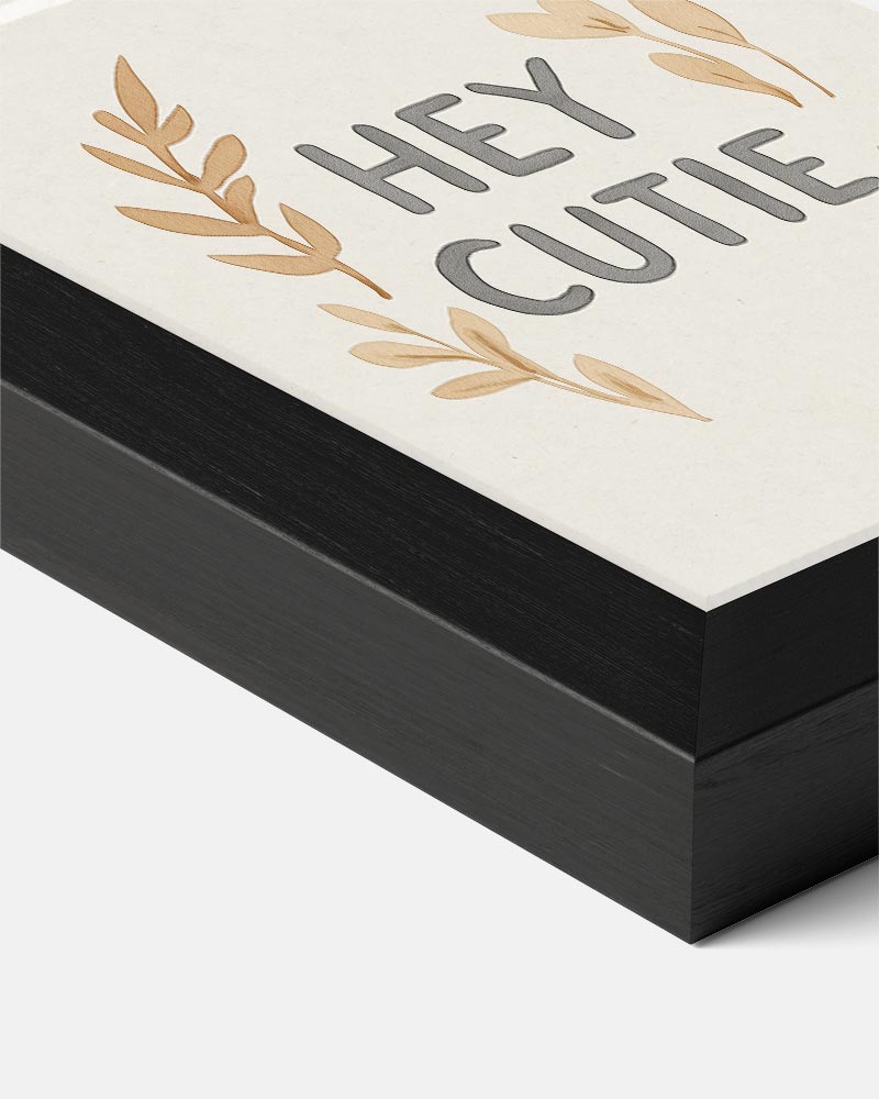 Hey Cutie Botanische Poster-WallArtistic