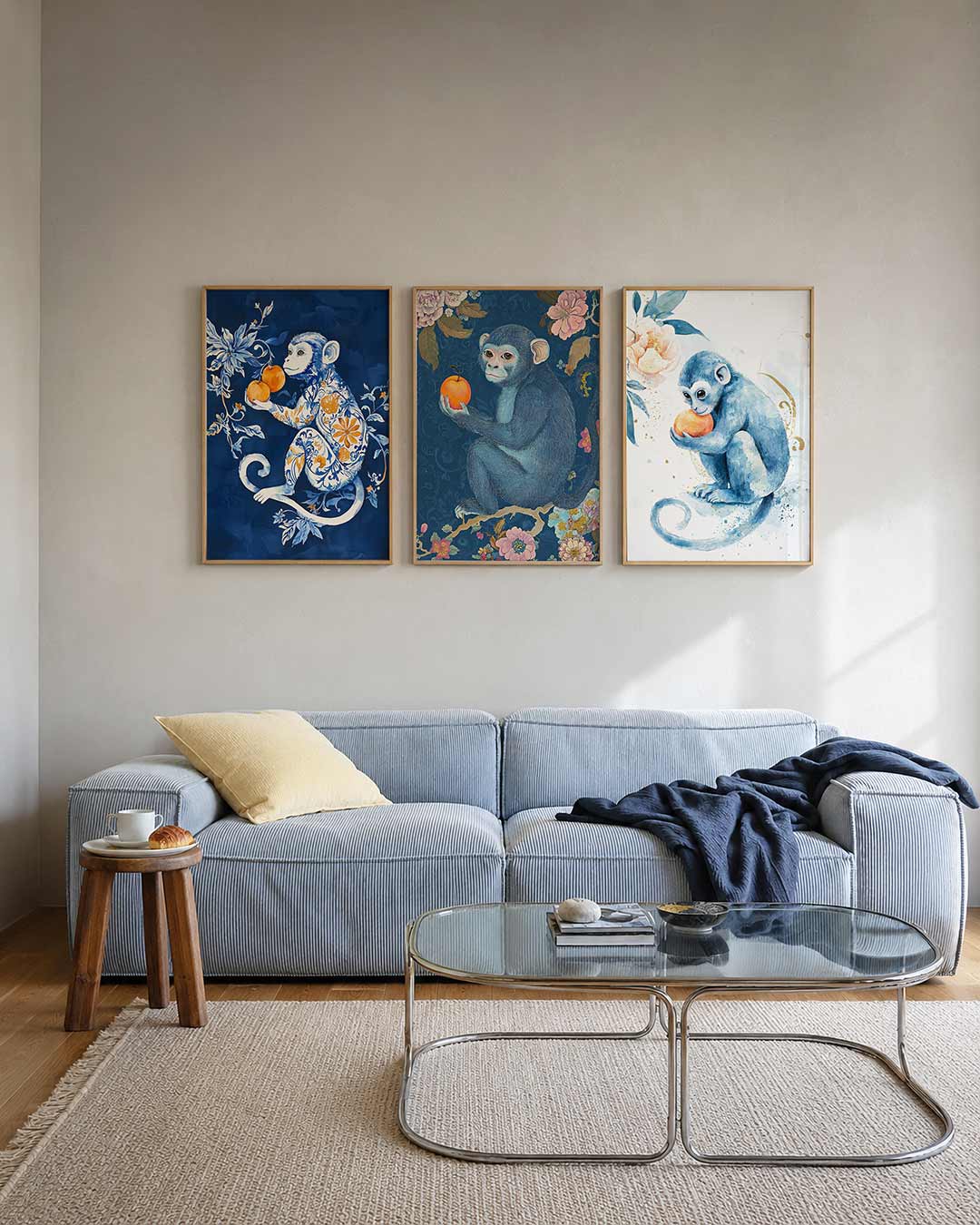 Vorm en kleurenspel Posterset