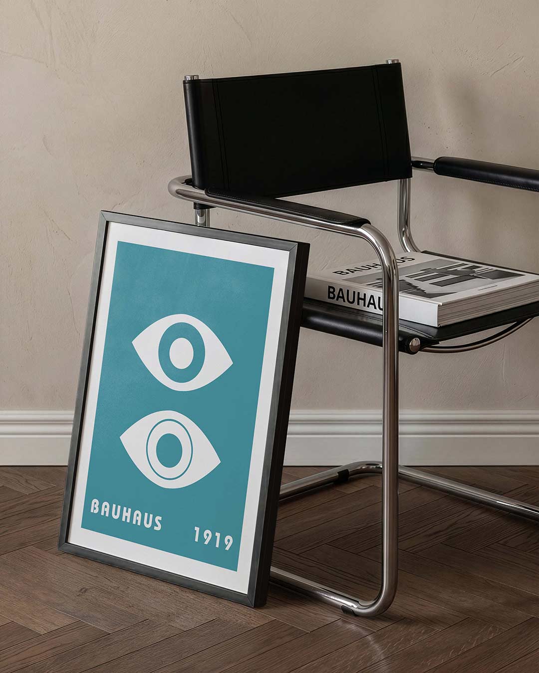 Oogvormen en kleur Poster