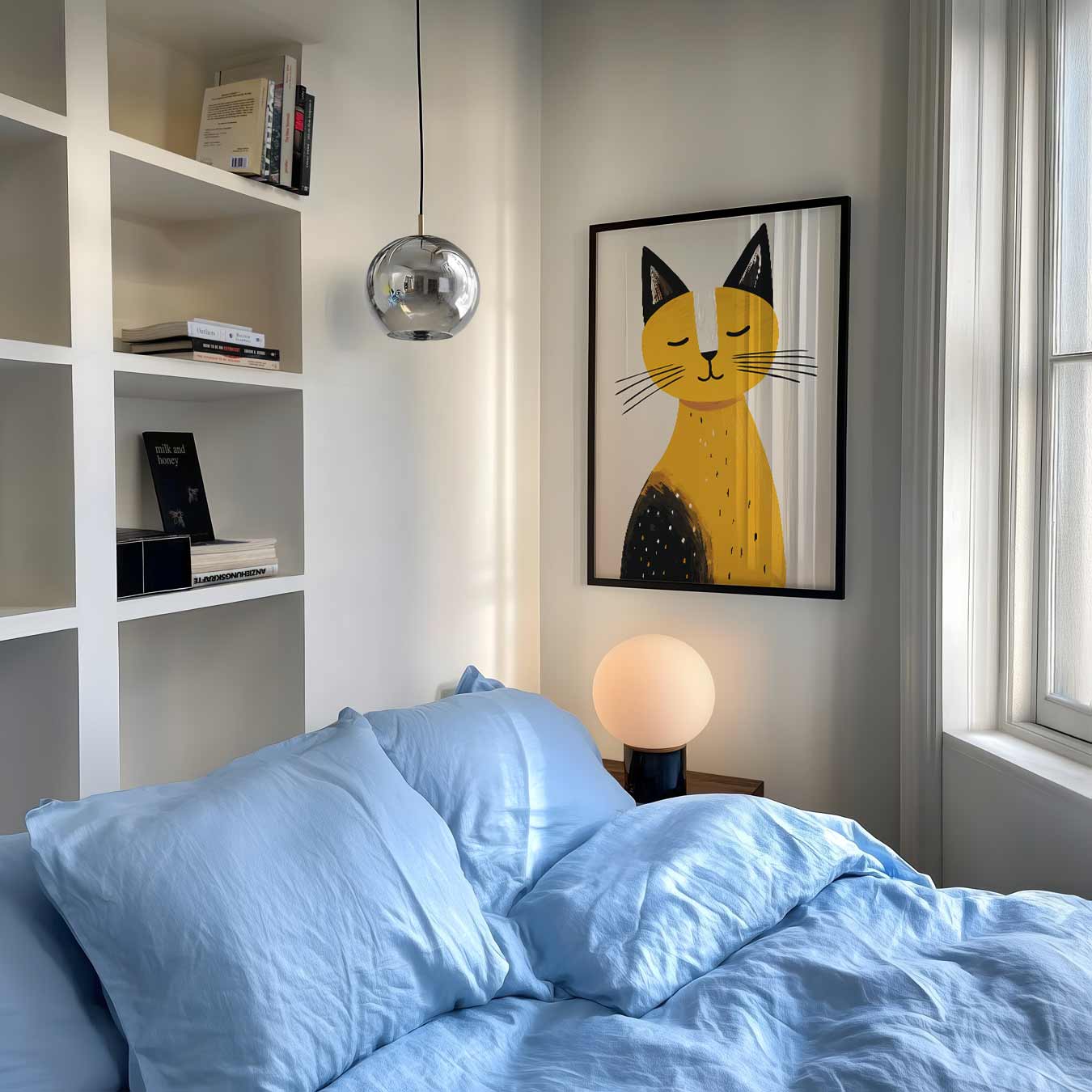 Vrolijke Kattenposter-WallArtistic