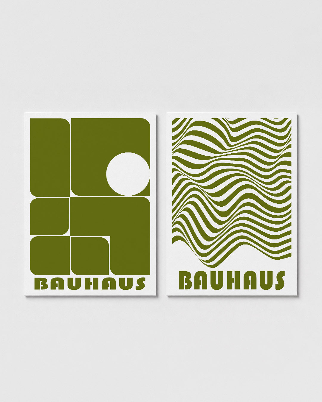 Vormen en vlakken Posterset