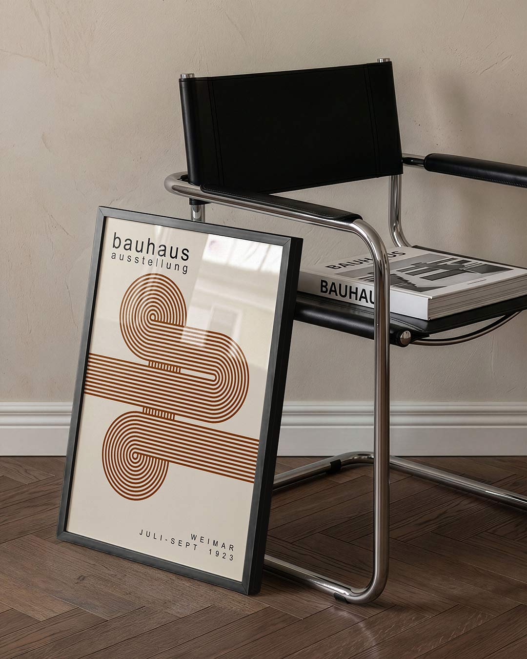 Lijnen en vlakkenspel Poster