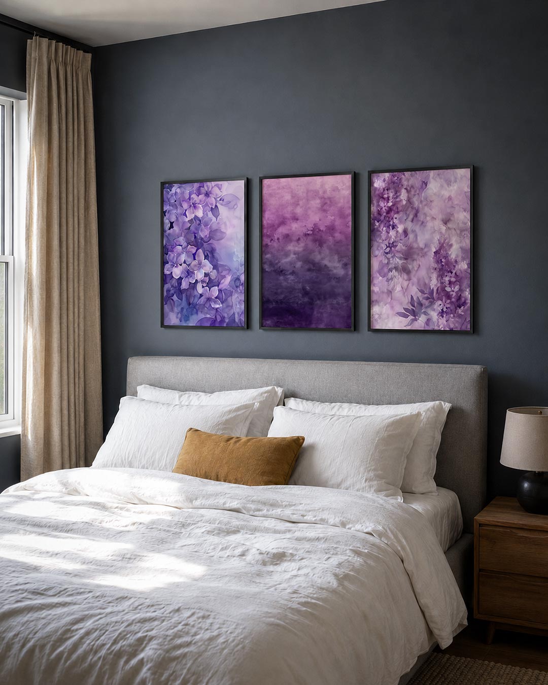Bloemrijke vormen Posterset