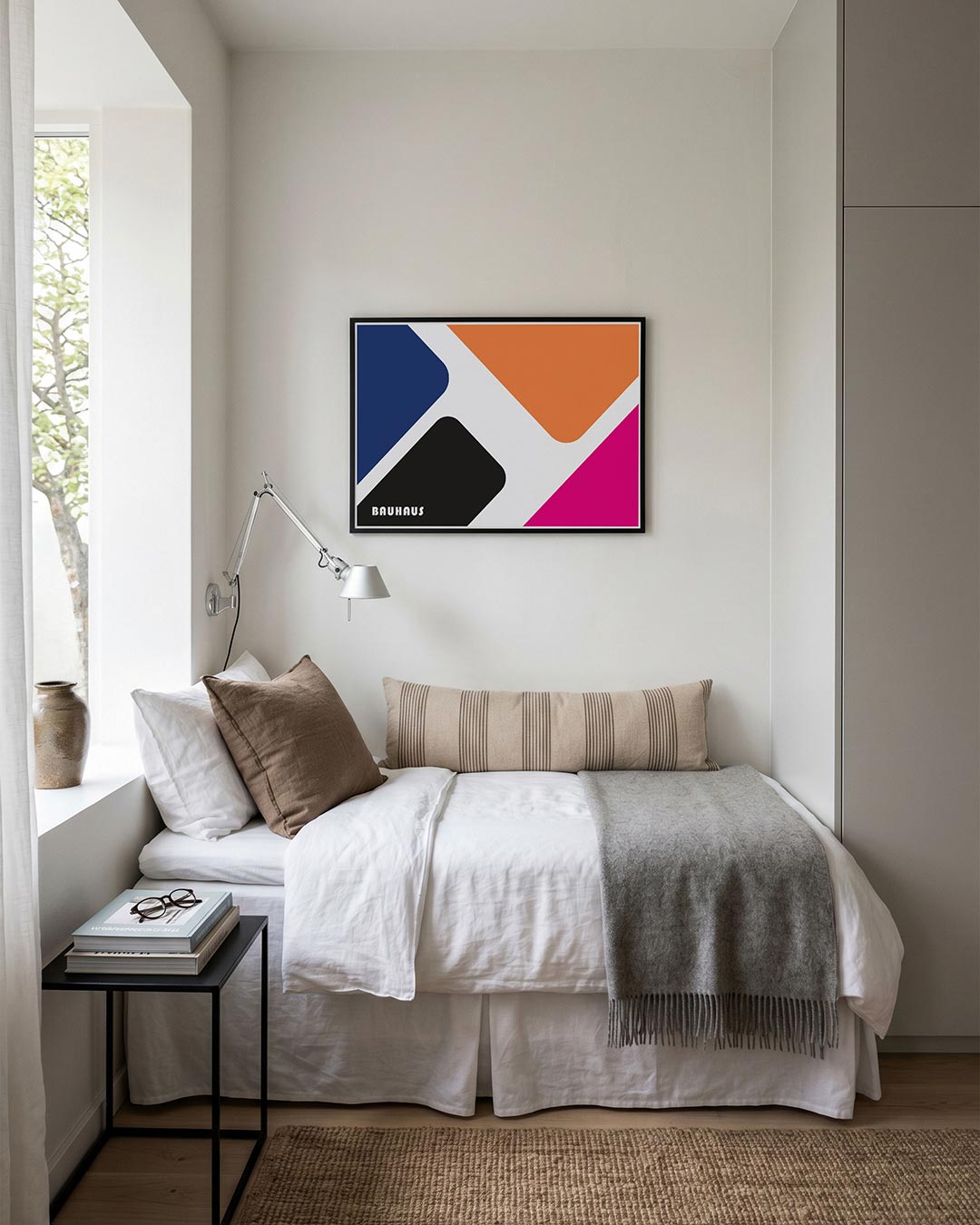 Vorm en kleurvlakken Poster