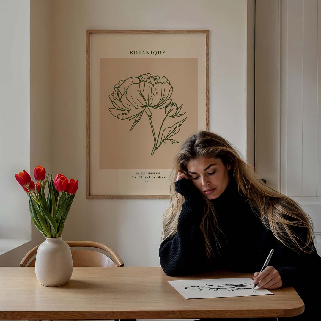 Botanique Bloemenposter-WallArtistic