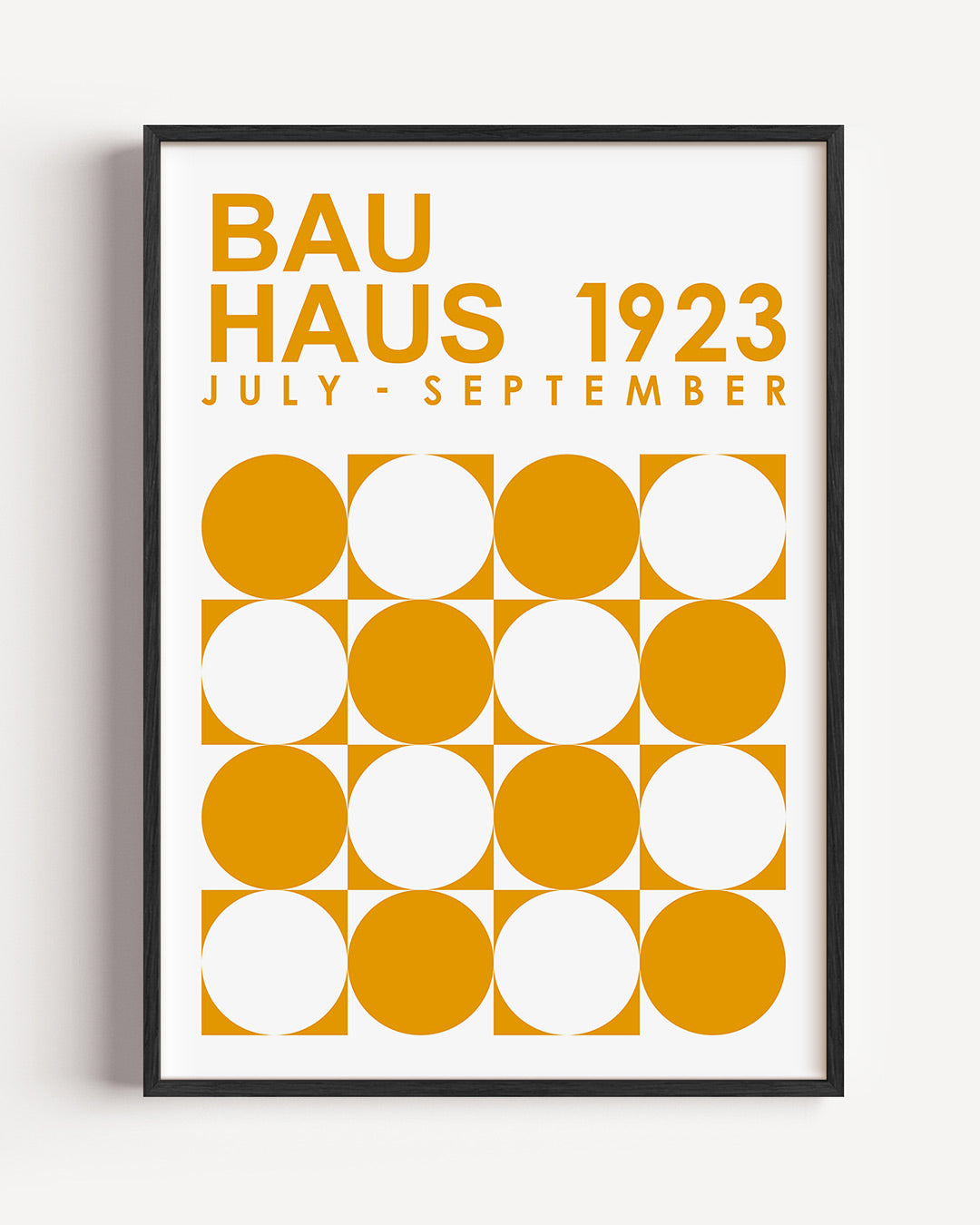Vormritme en kleur Poster