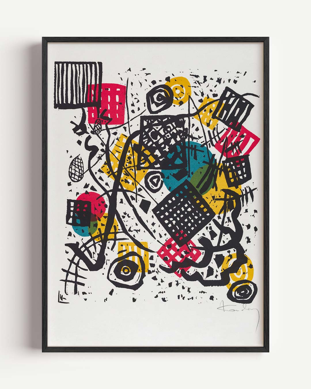 Kandinsky Stijl Abstract Poster-WallArtistic